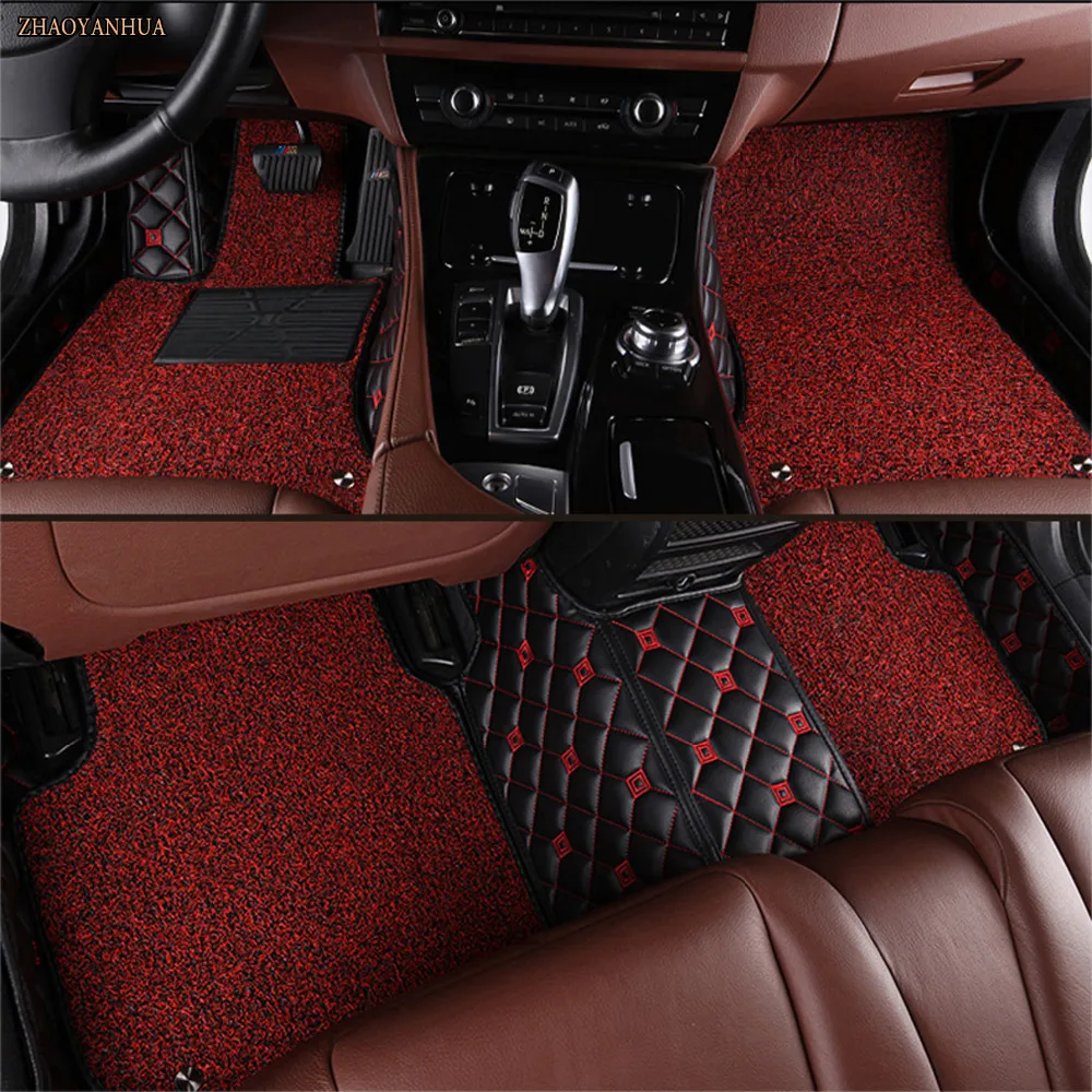 ZHAOYANHUA Car floor mats for Honda CRV CR V Accord HRV Vezel Crosstour