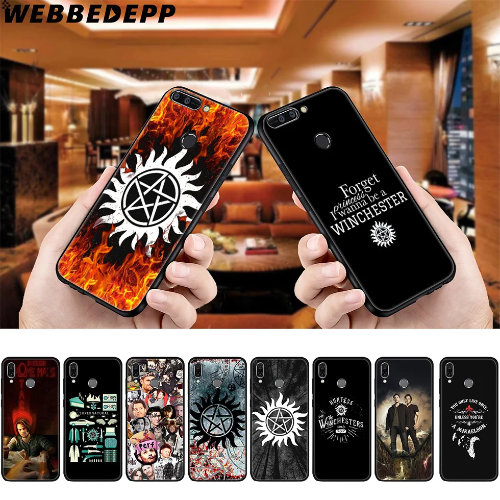 WEBBEDEPP супернатуральный мягкий чехол для Huawei P8 P9 P10 P20 P30 Lite Pro P Smart Z Plus 2019 Y6 Prime 2018 2017