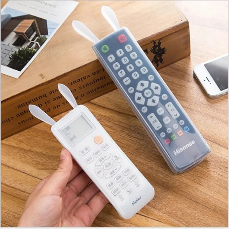 1PC Silicone Remote Case Silicone Remote Cover Silicone Remote Sleeve Remote Controller Cover Silicone Case Protector TV Remote Control Cover Case Video Audio Air Condition Remote Control Protector Pouch Waterproof Protective Cover