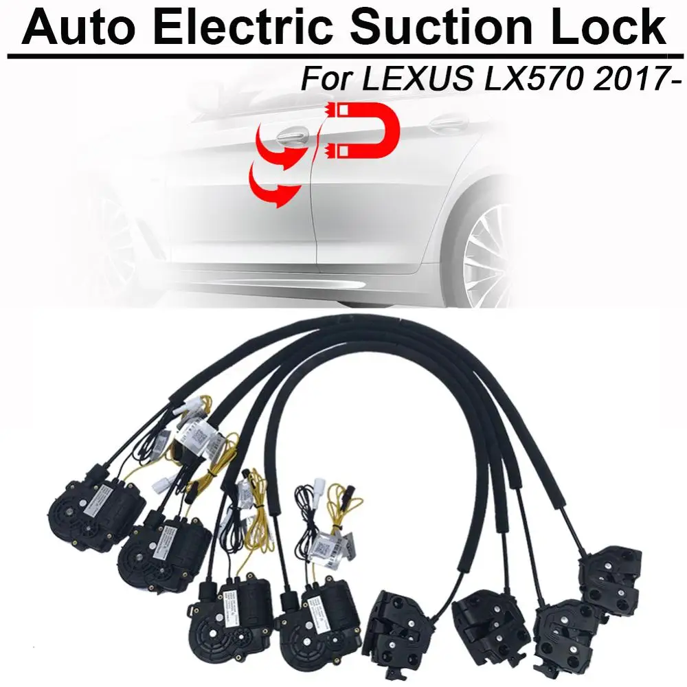 

Smart Auto Car Electric Suction Door Lock for Lexus LX570 2017- Soft Close Super Silence Self-priming Door
