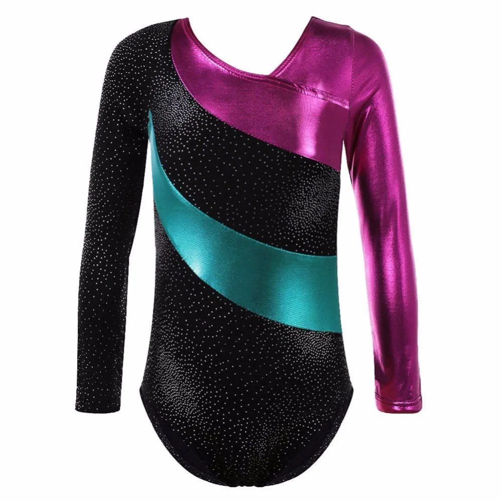 

Girls Ballet Spring Long Sleeves Dance Leotards Ballet Tutu Gymnastics Leotards Professional Dancewear Children