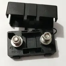 Черный 20A 30A 40A 50A 80A 100A 150A 200A раздвоенный Тип предохранителя и Авто держатель предохранителя коробка для автомобиля Лодка Грузовик с крышкой