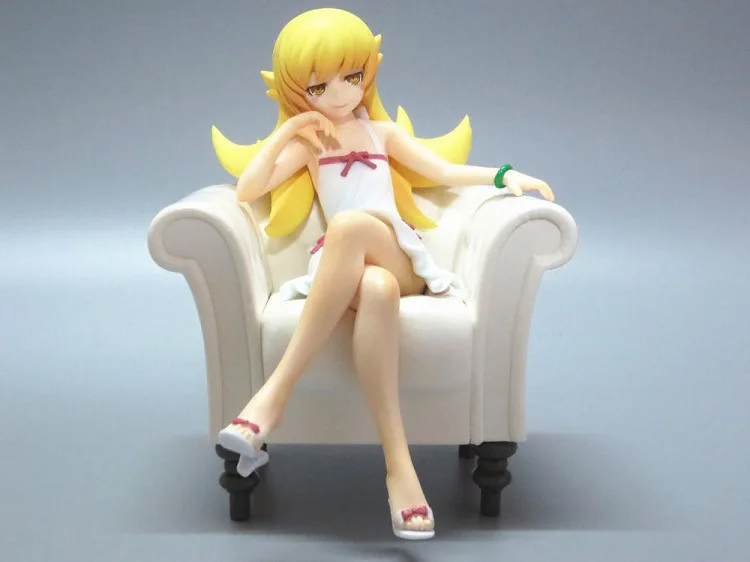 

12cm Monogatari Nisemonogatari Oshino Shinobu Sexy action figure PVC toys collection doll anime cartoon model for friend gift