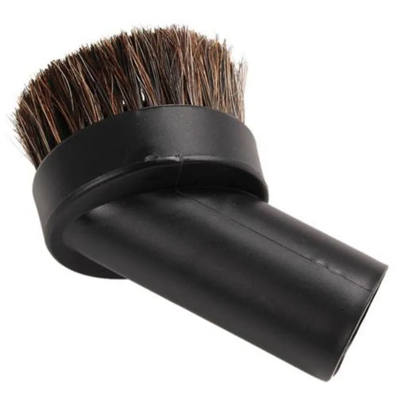24 мм 40 мм вакуумная щетка круглая домашняя щетка из конского волоса щетка для пыли инструмент для очистки Насадка для пылесоса верхняя часть