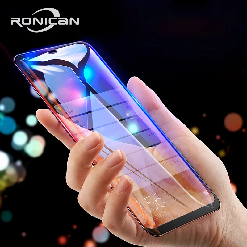 RONICAN 0 3 мм Тонкое защитное стекло с полным покрытием для Xiaomi 8 Lite защита экрана 3D