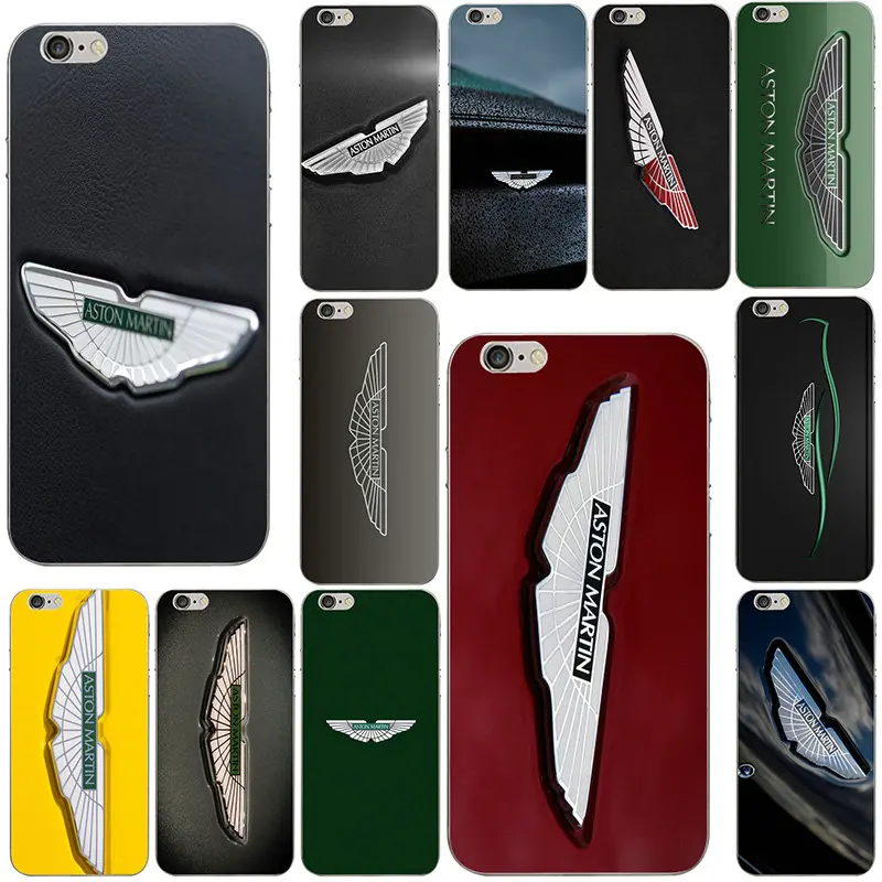 

Soft TPU Silicone Phone Cases for iPhone X XR XS Max 8 8 Plus Aeroplane for iPhone 5 5S SE 6 6S Plus 7 7Plus Aston Martin Logo