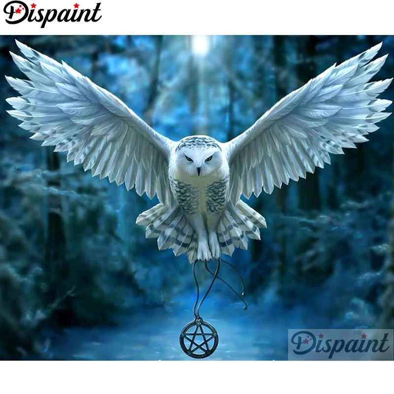 

Dispaint Full Square/Round Drill 5D DIY Diamond Painting "Animal eagle" Embroidery Cross Stitch 3D Home Decor A11901