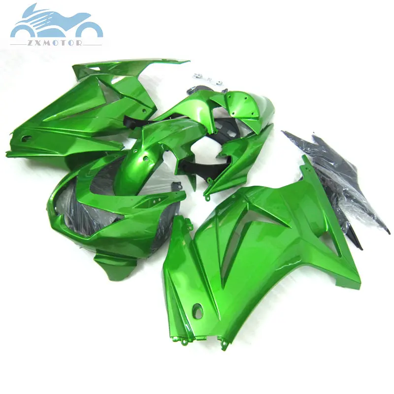 

Injection mold fairing kits for KAWASAKI Ninja250 2008-2014 ZX 250R ABS sport motorcycle fairings EX250 08-14 dark green parts