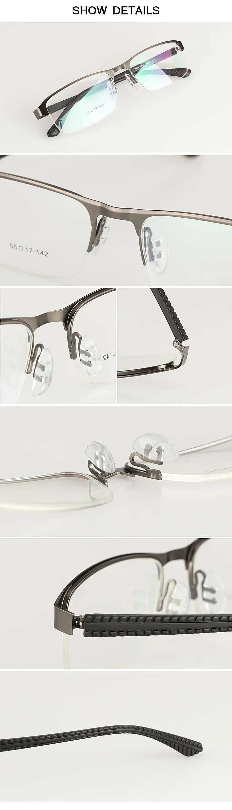 KJDCHD/новое качество фотохромные близорукость Пресбиопия мужские очки модные квадратные полуобода классические очки для чтения для мужчин