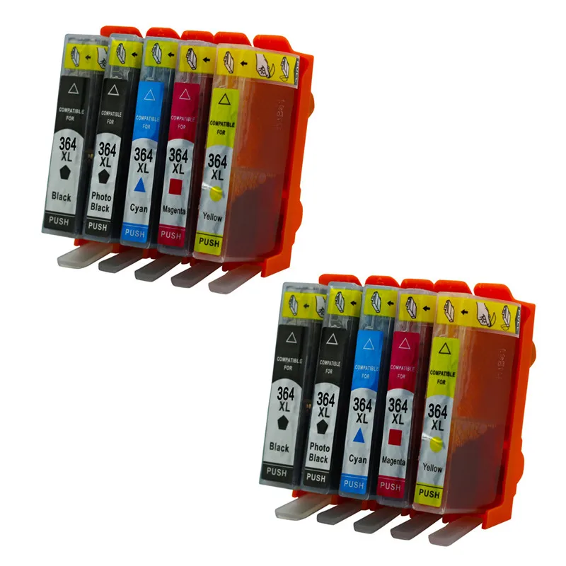 

10PK for HP 364 XL Ink Cartridge Photosmart Premium C309a C309g C309n C310a C510a C510c Deskjet 3070A 3520 3522 3524 6512 6515
