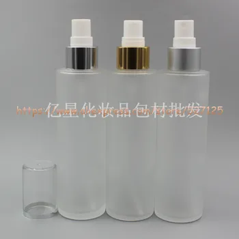 

120ml clear frosted glass bottle atomiser. for perfume/lotion/essetial oil/moisturizer/facial water cosmetic container