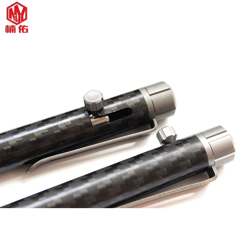 Титановый сплав углеродный болт из углеродного волокна тактическая ручка EDC Открытый карманный инструмент камуфляжная защита многофункциональная тактическая ручка