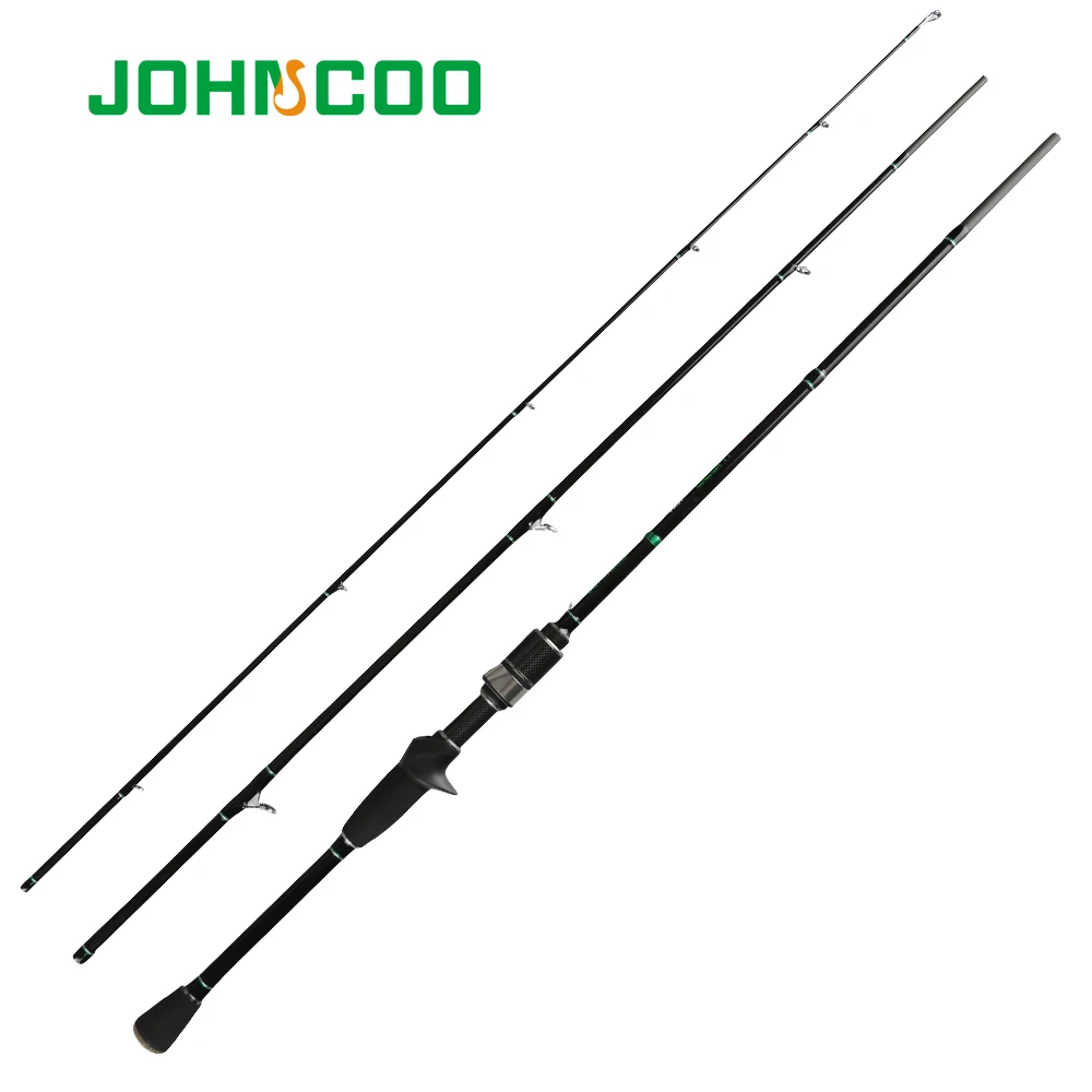 JOHNCOO Glory Fishing Rod 0.6-6g Test Fast Action 1.68m Spinning Rod For Light Jigging Trout Rod 2.1m 2-10g Carbon Rod Pesca