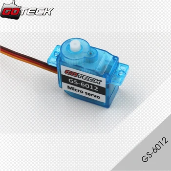 

4pcs/lot Goteck GS-6012 Mirco Coreless Servo Motor 1.0/1.2kg-cm with Plastic gear for Rc Car model/Aircraft