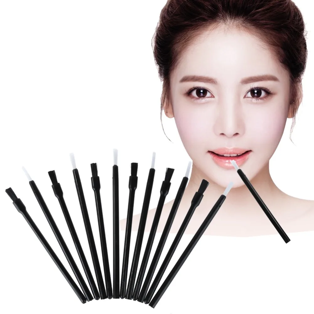 Buy Make Up 100pcs Disposable Lip Brushes Lipstick