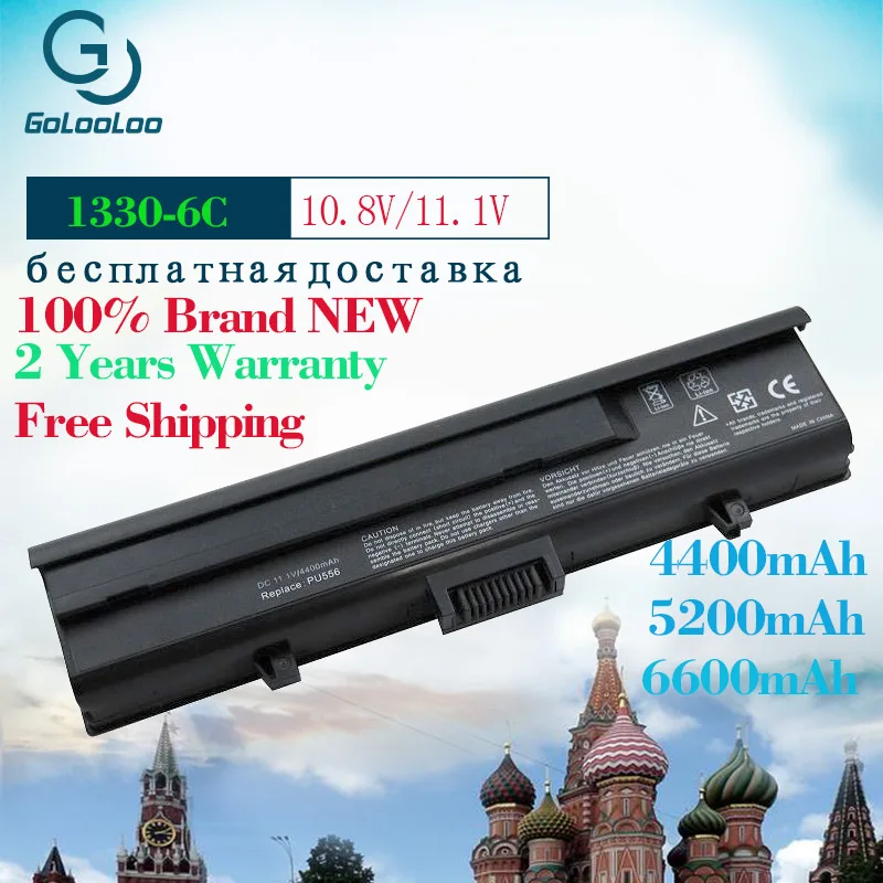 Golooloo 11,1 V 4400mAh лаптоп с Батарея для dell Inspiron 1318 XPS M1330 312-0566 312-0739 451-10473 TT485 WR050 312-0566 312-0567