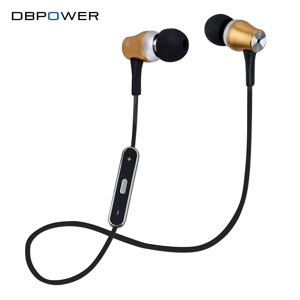DBPOWER Беспроводной Наушник Стерео Спорт Bluetooth Наушники С Функцией Шумоподавления