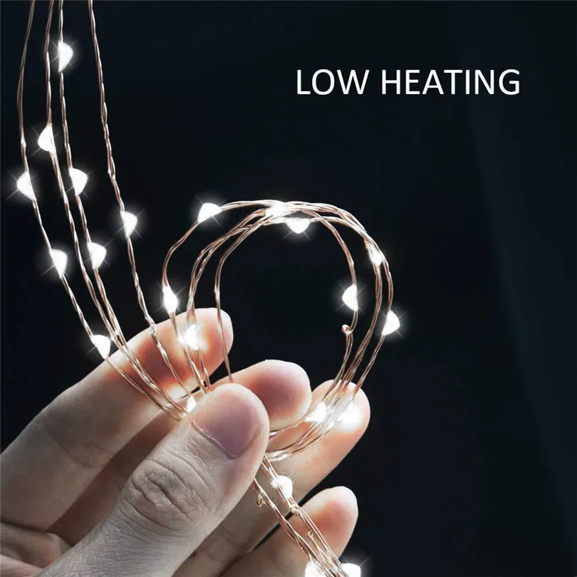 15 piezas 2 M 20LED guirnalda De Navidad Luces De hadas De luz estrellada Cadena De alambre De cobre Alambre De decoración De Luces De Navidad # F #20NE16 15 piezas 2 M 20LED guirnalda De Navidad Luces De hadas De luz estrellada Cadena De alambre De cobre Alambre De decoración De Luces De Navidad # F #20NE16