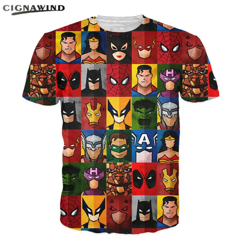 funny superhero t shirts