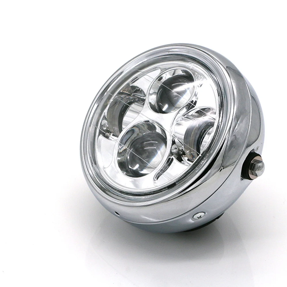 

16.5cm/6.5" LED Motorcycle Headlight High/Low Beam Motor LED Headlamp Driving Light for Harley Davidson Projector Daymaker Headl