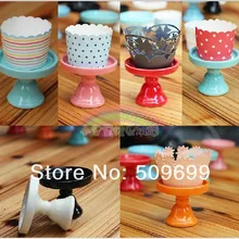 2013 Новое поступление керамический торт сковорода, высокая мода торт стенд, Свадебный десерт украшения, послеобеденный чай кекс стенд