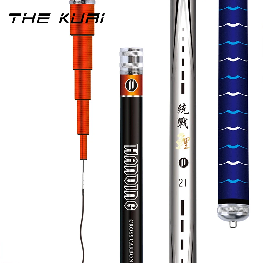 

New High Carbon Ultralight Super Hard Fishing Rod 3.6-10M Telescopic Rod Sea fishing Rod Taiwan Fishing Rod For Big Carp Fish
