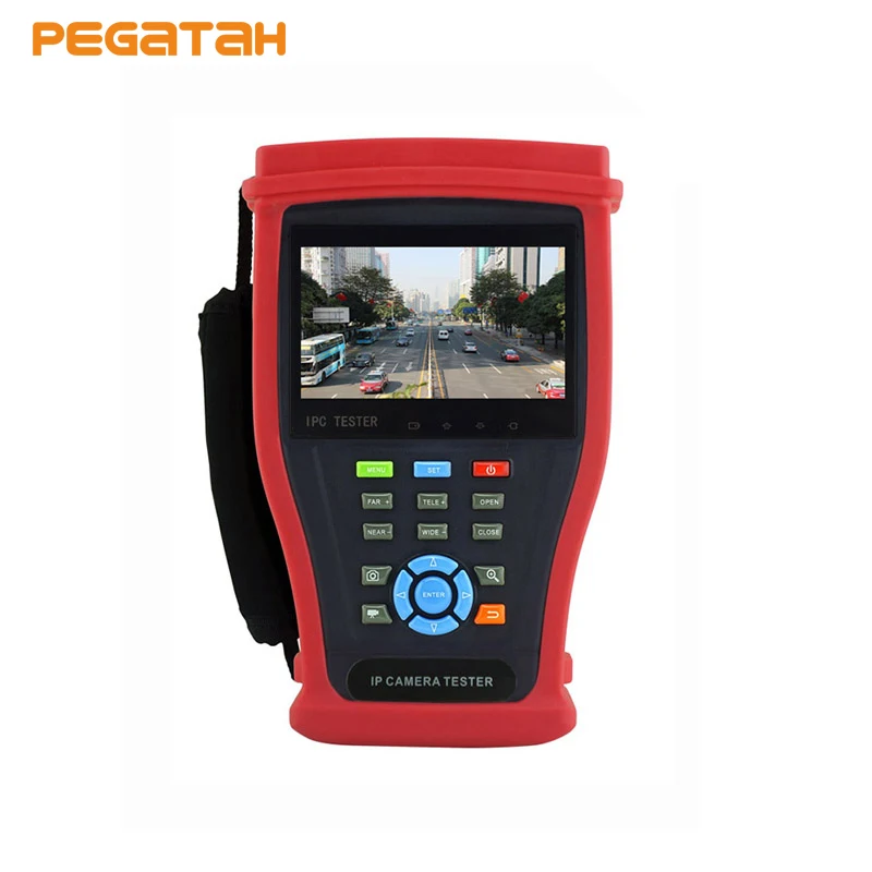 

4.3 inch 8MP TVI CVI 5MP AHD 4K H.265 IP Camera tester AHD CVI TVI CCTV tester with cable test Multi-meter Cable tracer testing