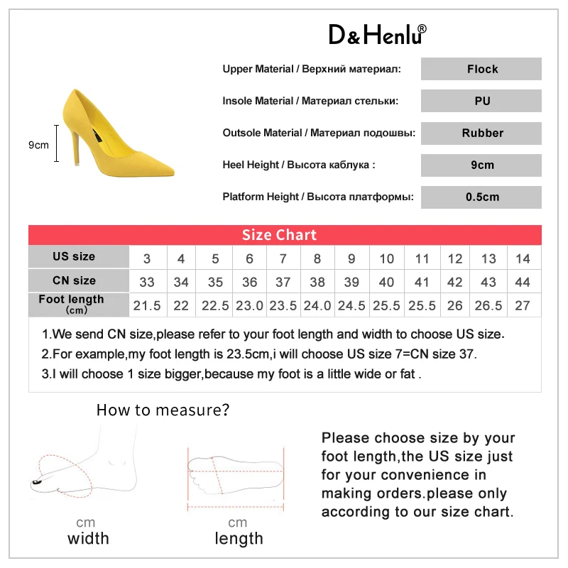 {D&Henlu}Women Shoe Purple Shoes Heel Woman Flock High Heels Women Pumps Ladies Office Shoes Pointed Toe Summer Heels