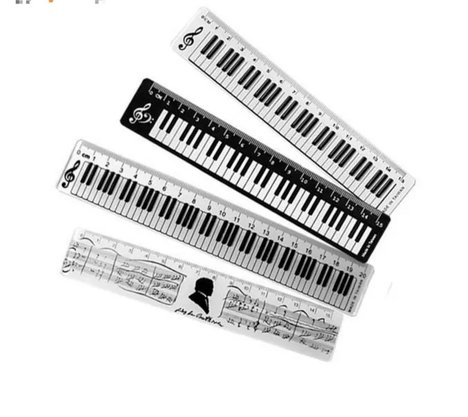 

Office Supplies 1pcs Music Ruler Rulers Primary School Students Child Painting Measuring Scale Creative Ruler