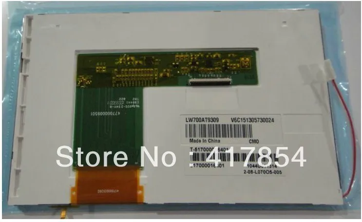 

LW700AT9309 7" Color TFT-LCD MODULE