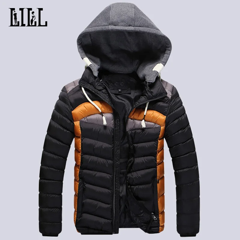 Fashion 2016 Men's Winter Light Down Jacket Men Breathable Thick Casual ...