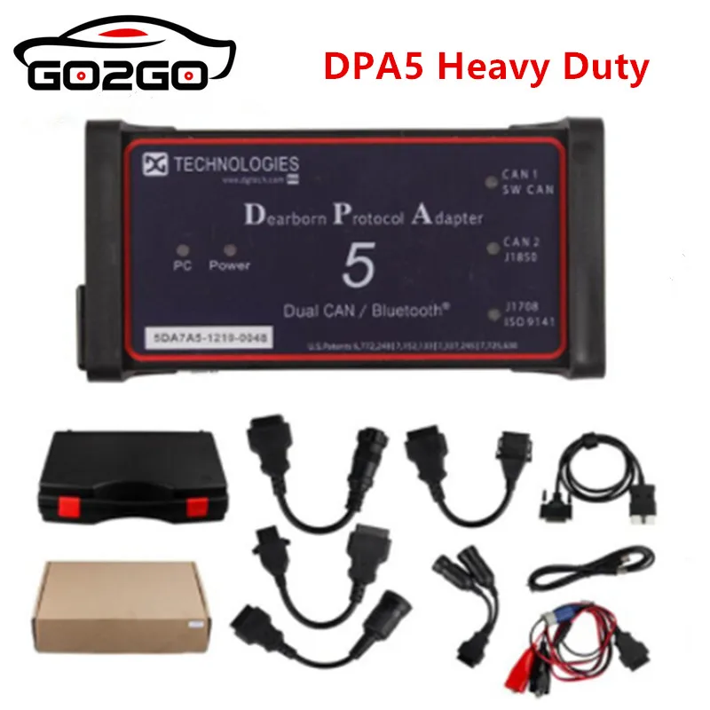 

Factory price Special for Truck DPA 5 DPA5 Heavy Duty Scanner Auto Diagnositc-tool Same As NEXIQ Without Bluetooth Free Shipping