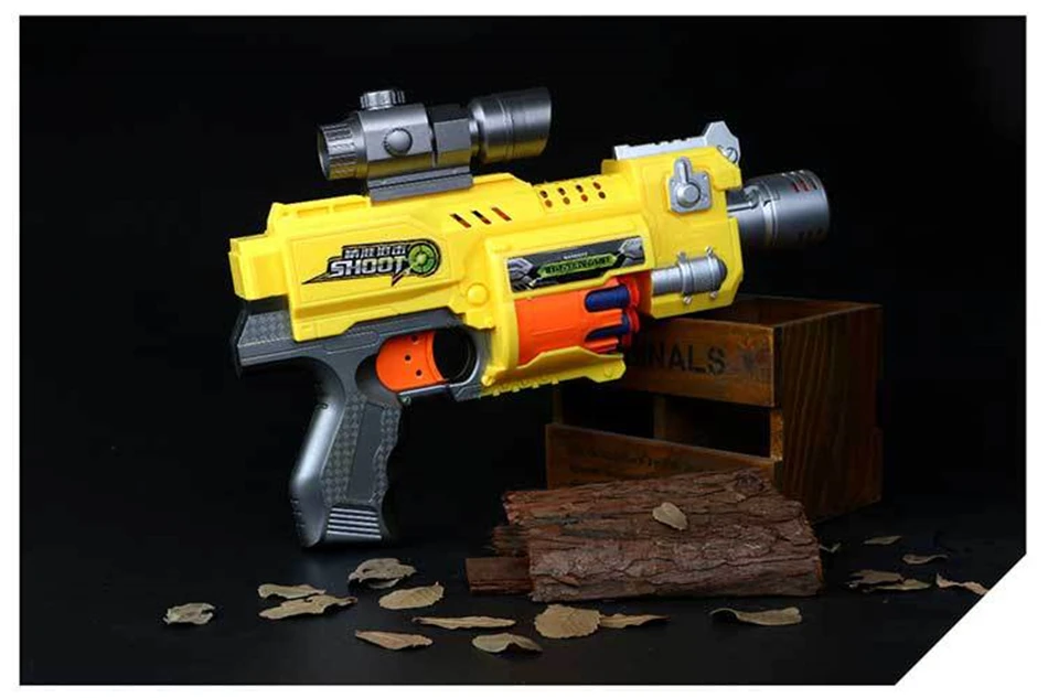 Воздушный мягкий электрический пистолет для перезарядки Игрушечная модель пистолета битва наземные пули, Пейнтбол воздушный пистолет игрушки для детей страйкбол пневматические пистолеты винтовка