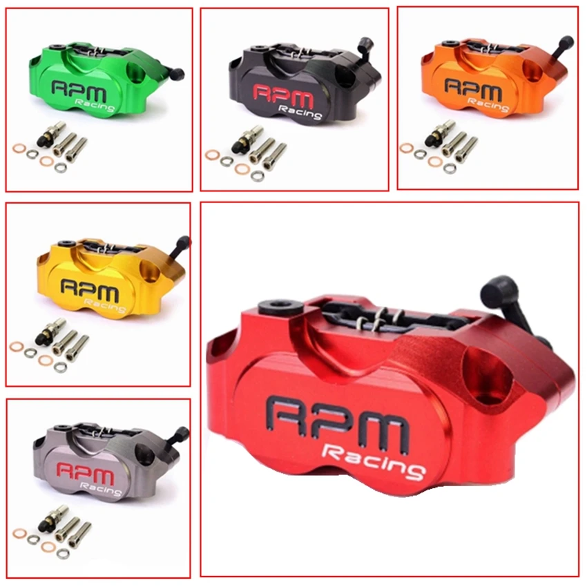 

Motorcycle brake caliper adapter master brake cylinder rear front plate 220 200mm for Yamaha Kawasaki Honda radial brake assembl