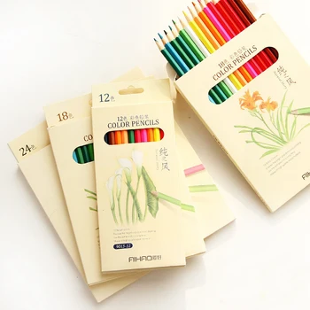 

Nature Story Candy Color Pencils for Writing Drawing 12/18/24/36 Colors Pencil Set Student School Office Stationery Supplies