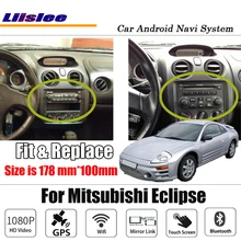 Liislee Android для Mitsubishi Eclipse 2000~ 2005 стерео Carplay BT HD экран без dvd-плеера карта gps навигация Мультимедийная система