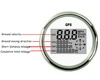 Stainless 85mm Digital GPS Speedometer Gauge 0~999 MPH Kmh Adjustable fit for Boat Car Motorcycle Speedometer with  Backlight ► Photo 3/5