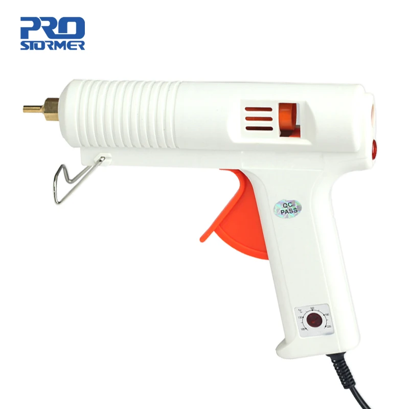 

Prostormer EU plug Hot Melt Glue Gun 120W 100-220 Degrees Adjustable Temperature Glue Gun Heat Gluegun Repair Heat Tools