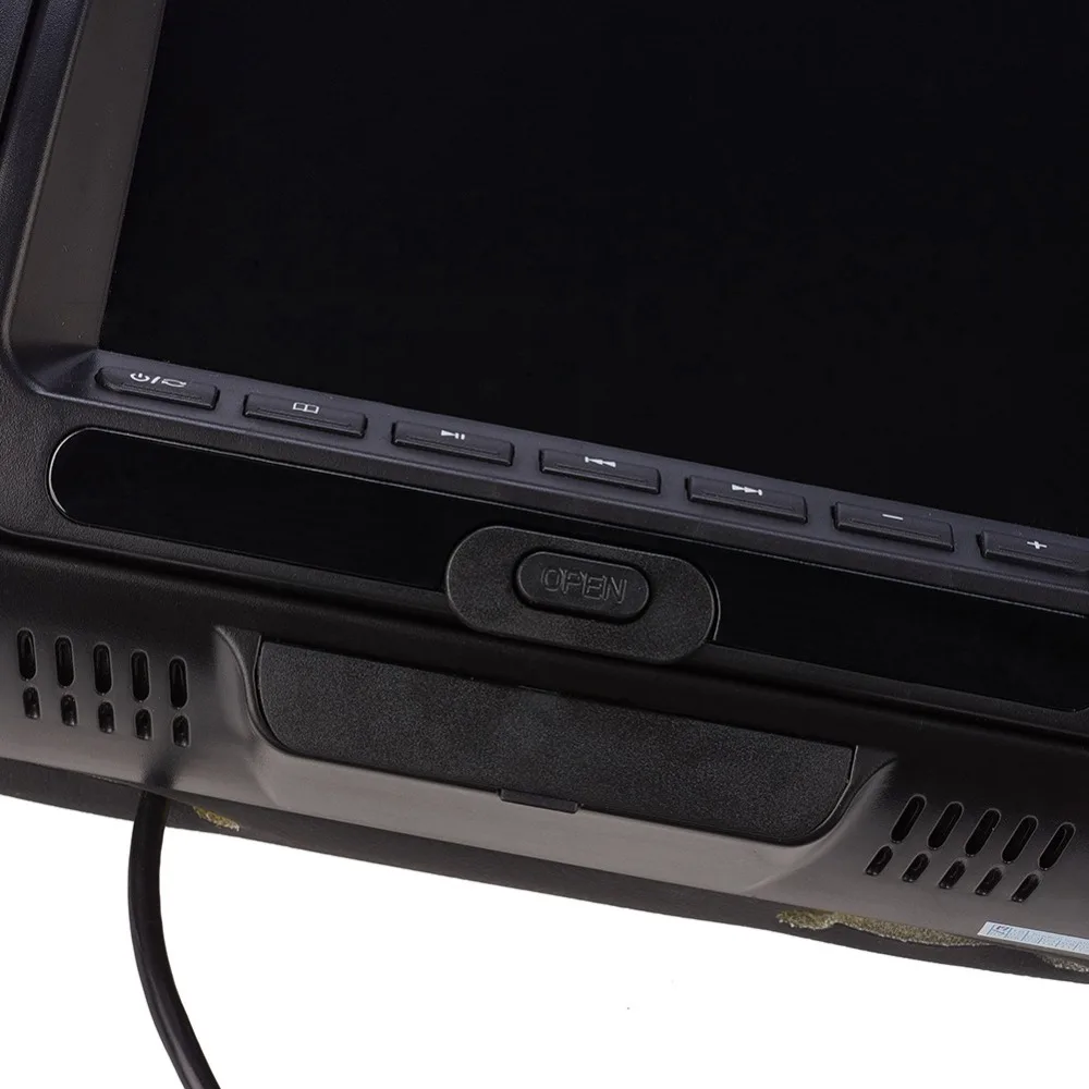 7 дюймов HD ЖК-дисплей экран подголовник автомобиля монитор DVD видео плеер подголовник монитор Поддержка USB/SD/FM авто аксессуары