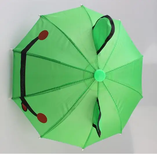 1 шт. зонтик дождевик Кукла Одежда для 18 дюймов американские куклы Baby Born куклы аксессуары - Цвет: green