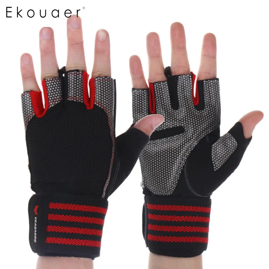 Exercise Training Gym Glove Women/Men Weight Lifting Gloves Body Building Sport Fitness Gloves New