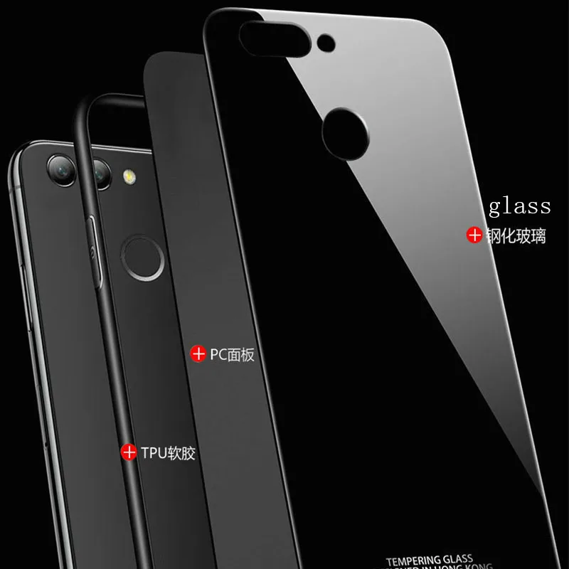 SemgCeKen роскошный оригинальный стеклянный зеркальный чехол для huawei p smart plus 2019 Z