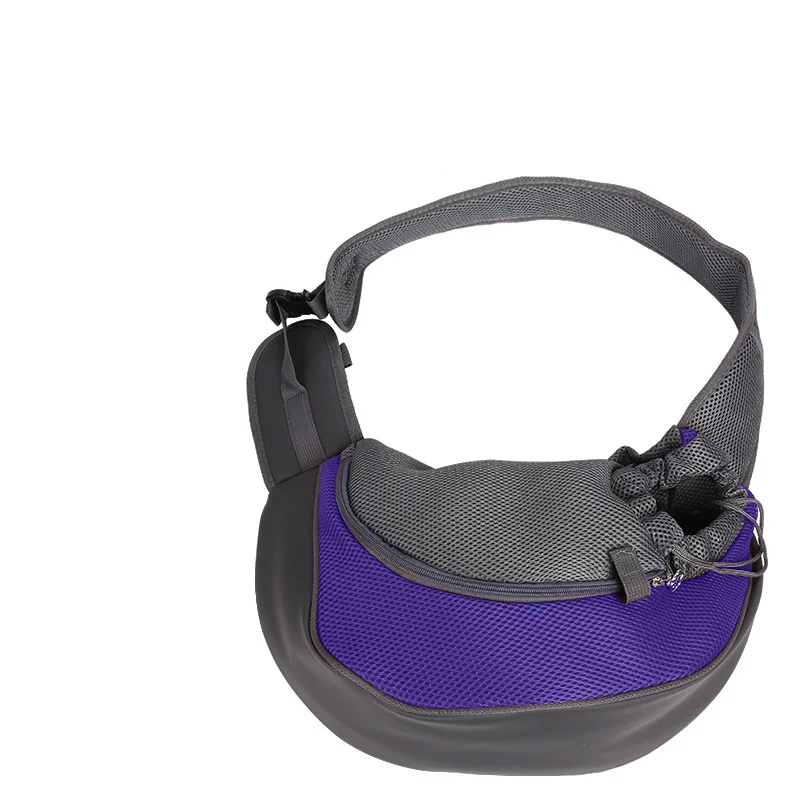 CAWAYI питомник может использоваться как компост, сумки для маленьких собак и кошек лицевая сторона сумка для собак Рюкзак-переноска mochila para perro honden tassen - Цвет: Фиолетовый