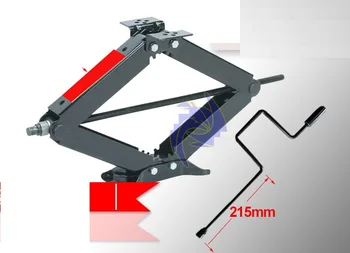

2T--2.5Ton/5000lb scissors jack truck leg support bracket welding bolts installed at the bottom of the car