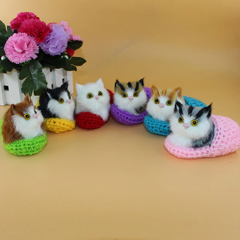 mini plush cats