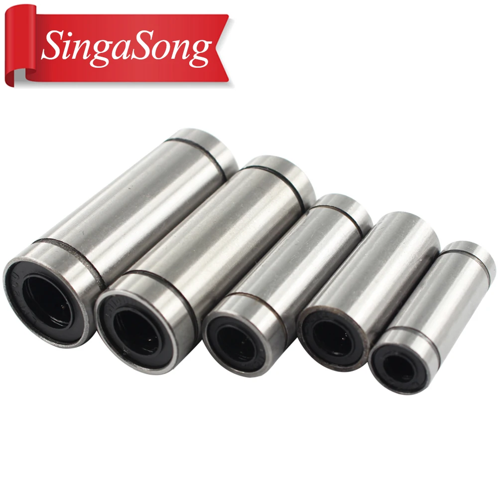 free shipping 10 pcs/lot LM8LUU 8mm Longer Linear Ball Bearing Bushing
