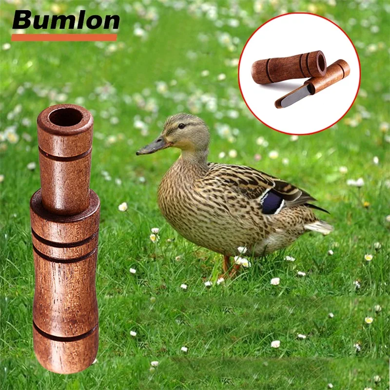 Buy Hunting Decoy Duck Whistle Sound Wood Duck Voice