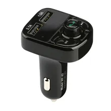 HIPERDEAL Автомобильный MP3 музыкальный плеер беспроводной Bluetooth lcd fm-передатчик 3.1A двойной USB порт совместимый для iphone, samsung# E03