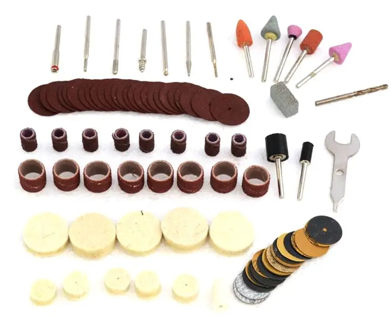 100pcs Abrasive Tools For Dremel Rotary Tool Accessory Set Fits For