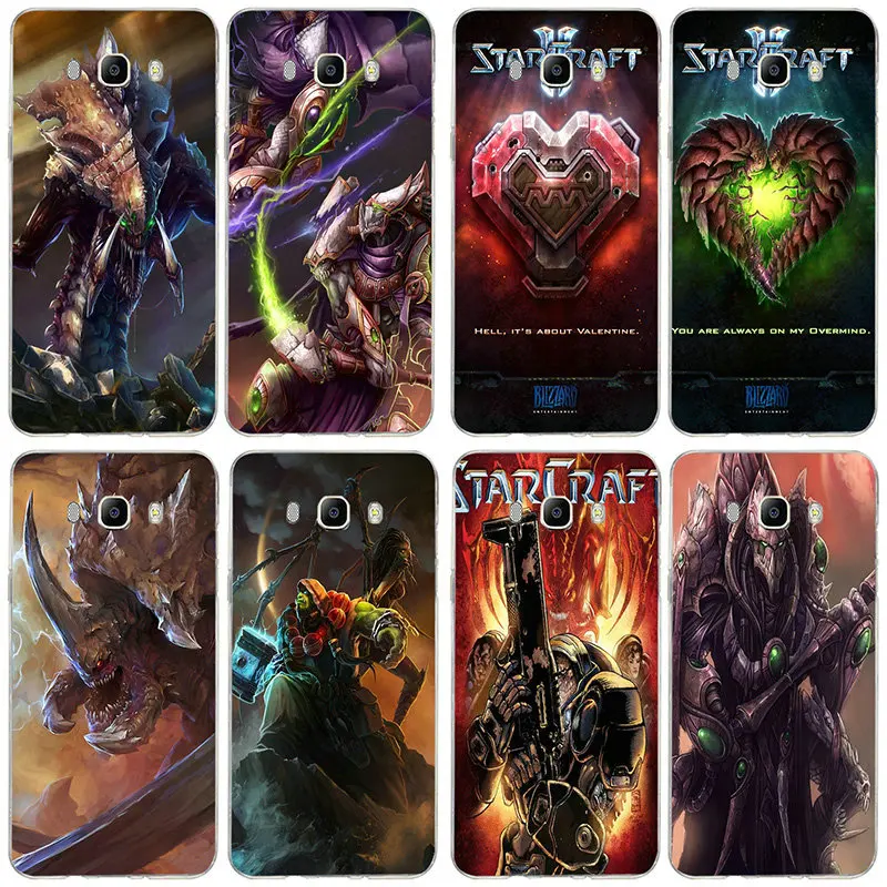

Games StarCrafts II Soft Phone Cases for Samsung S2 S3 S4 S5 Mini S6 S7 Edge S8 S9 S10 Plus Lite Note 5 8 9 Shell